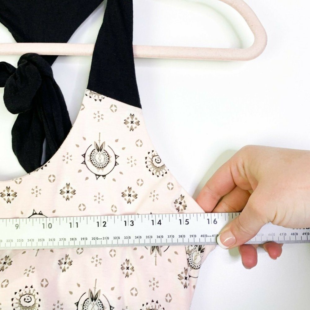 Patagonia Womens Floral Sleeveless Halter Dress M - Picture 4 of 6